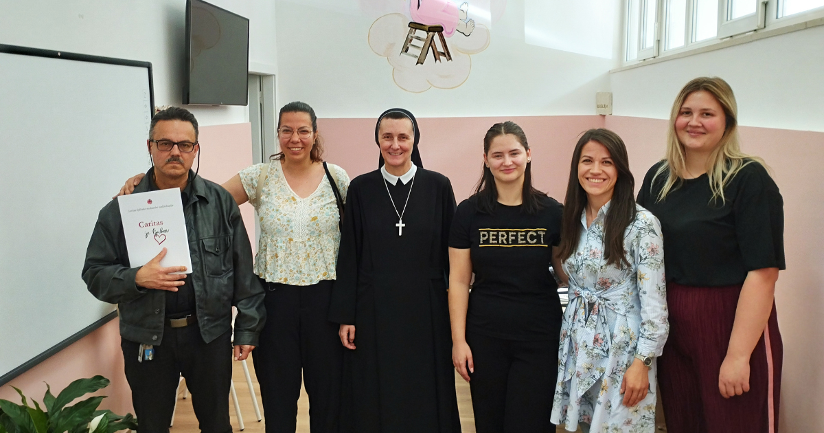 Posjet studenata Katoličkog bogoslovnog fakulteta Caritasu Splitsko – makarske nadbiskupije